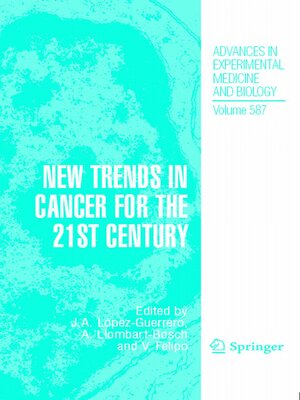 cover image of New Trends in Cancer for the 21st Century